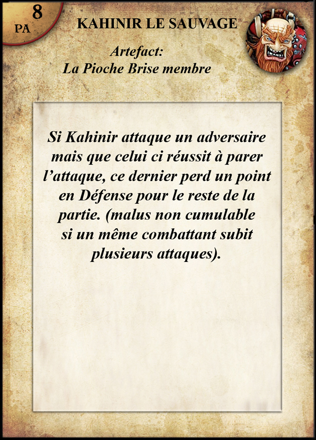 Pioche Brise-Membres